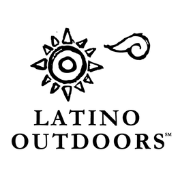 Latino Outdoors logo with sun