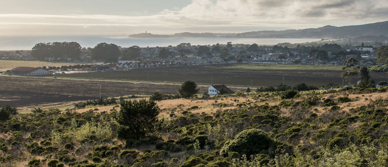 View of Johnston Ranch in Half Moon Bay.