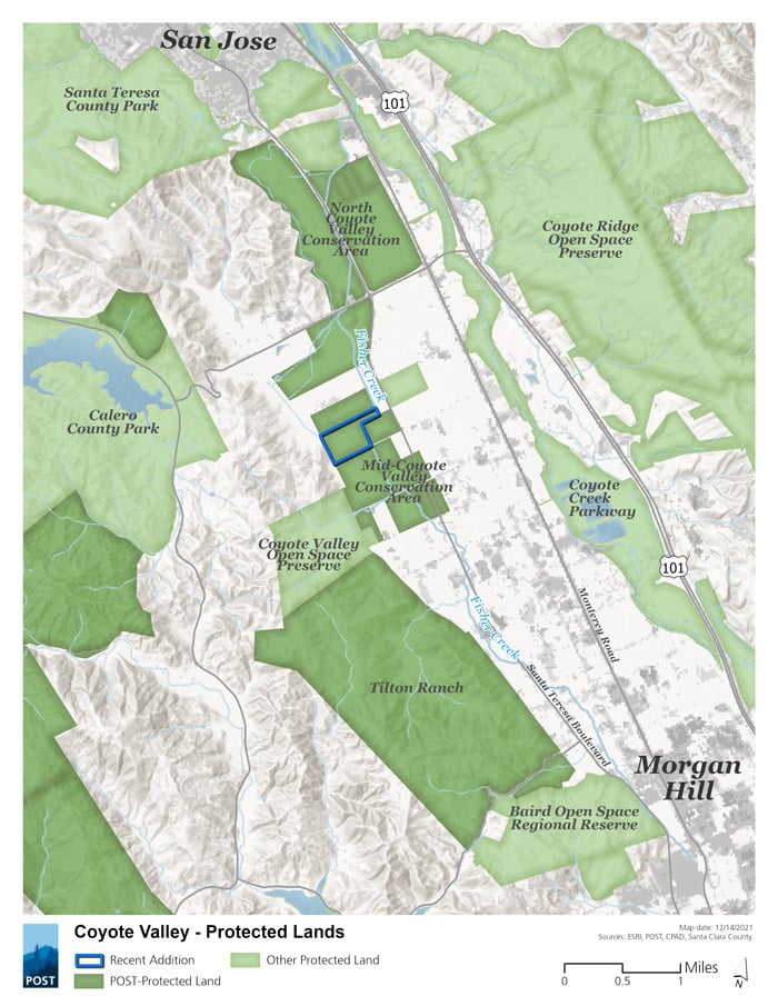 Santa Clara Valley Open Space Authority Publishes Landmark Vision for  Coyote Valley